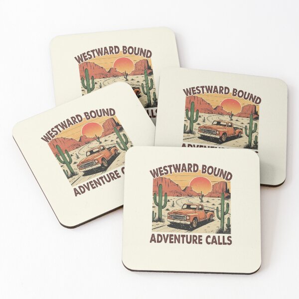 Item preview, Westward Bound, Adventure Calls – Desert Landscape designed and sold by LuloCreative.