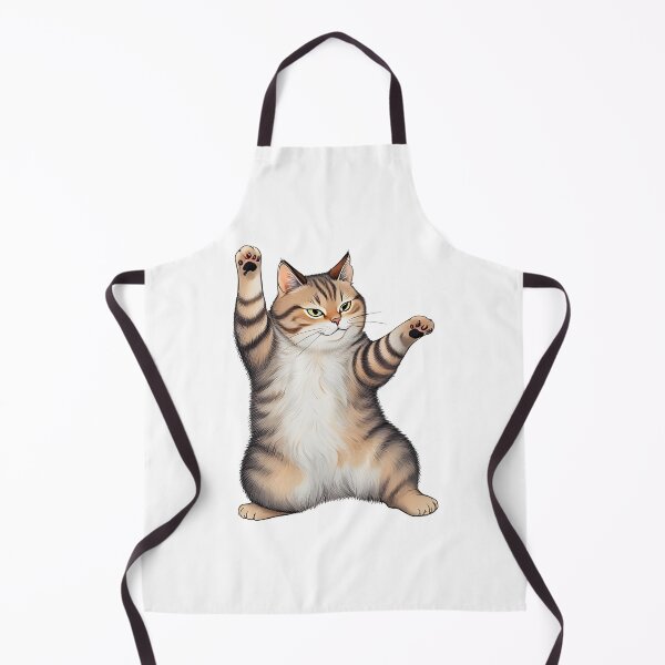 Item preview, tai chi cat Cute chubby cat doing Tai Chi designed and sold by Uglyandcute.