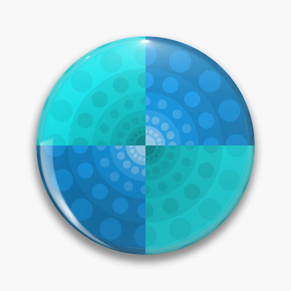 Item preview, Asymmetric Layout in Blue designed and sold by DDJust4U.