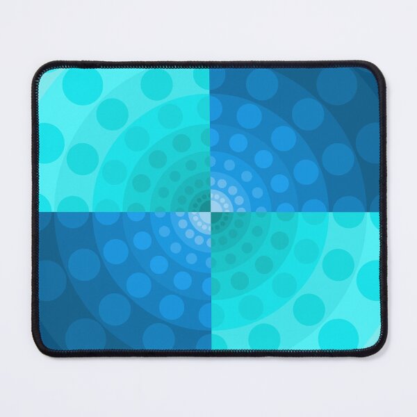 Item preview, Asymmetric Layout in Blue designed and sold by DDJust4U.