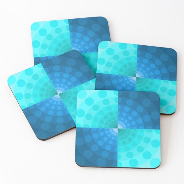 Item preview, Asymmetric Layout in Blue designed and sold by DDJust4U.