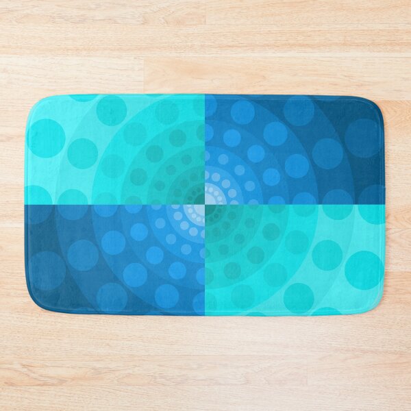 Item preview, Asymmetric Layout in Blue designed and sold by DDJust4U.