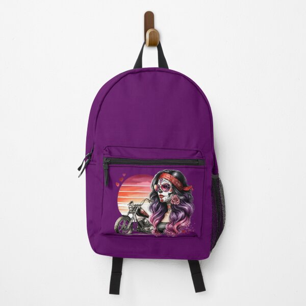 Item preview, La Catrina, Dia de los Muertos, Biker Girl designed and sold by PugD.