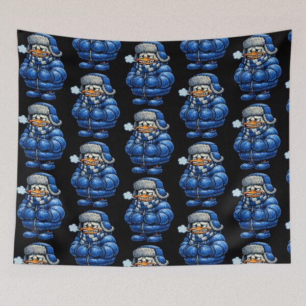 Item preview, Freezing Duck Winter Mood designed and sold by TeeTimeTreasure.