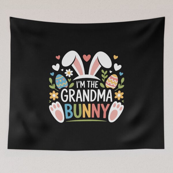 Item preview, Easter Grandma Bunny Nana Happy Easter Day Family Matching designed and sold by FaithAbbott.