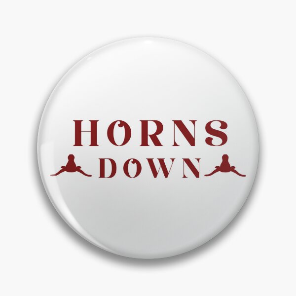 Item preview, Crimson Horns Down (Okahoma University) designed and sold by RosebudBoutique.