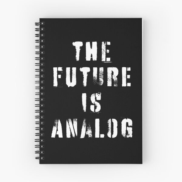 Item preview, The Future Is Analog designed and sold by BANDOFSCRIBBLE Hollywood.