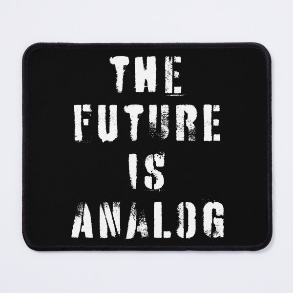 Item preview, The Future Is Analog designed and sold by BANDOFSCRIBBLE Hollywood.