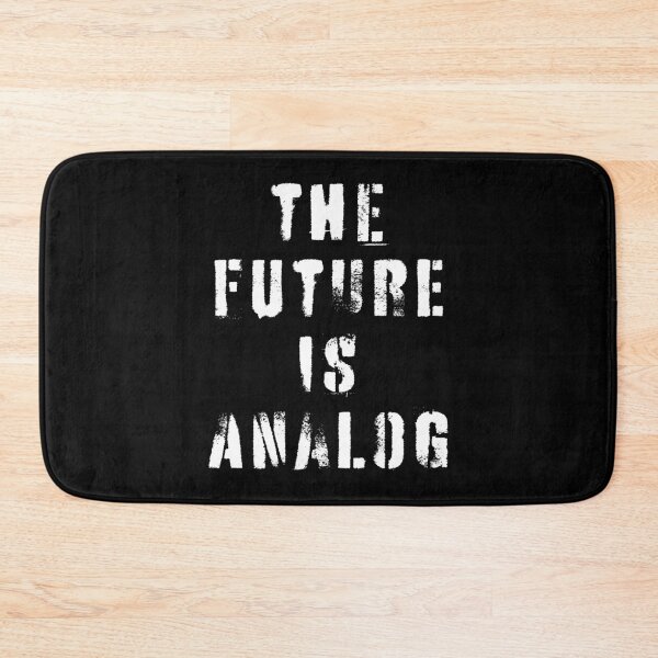 Item preview, The Future Is Analog designed and sold by BANDOFSCRIBBLE Hollywood.