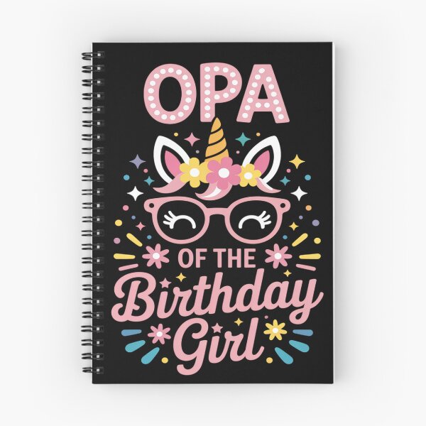 Item preview, Opa Of The Birthday Girl Flower Unicorn Mothers Day designed and sold by traceydowns.