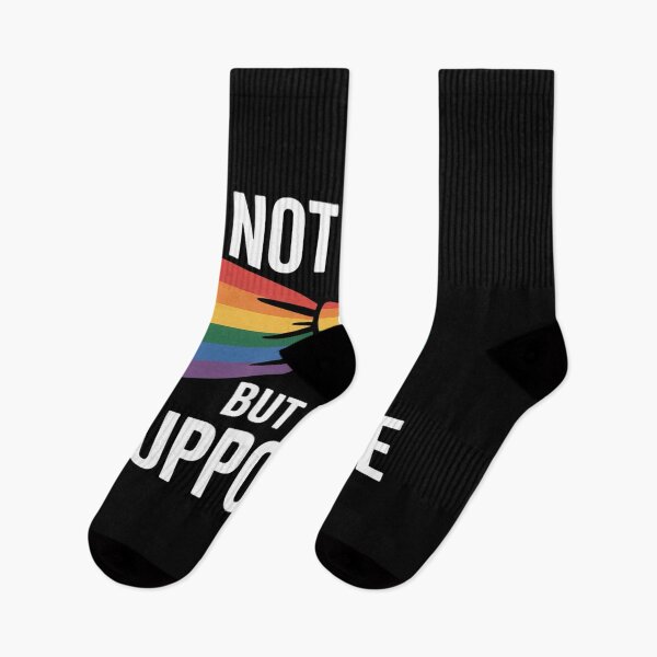 Item preview, Not Gay But Very Supportive LGBT Pride designed and sold by traceydowns.