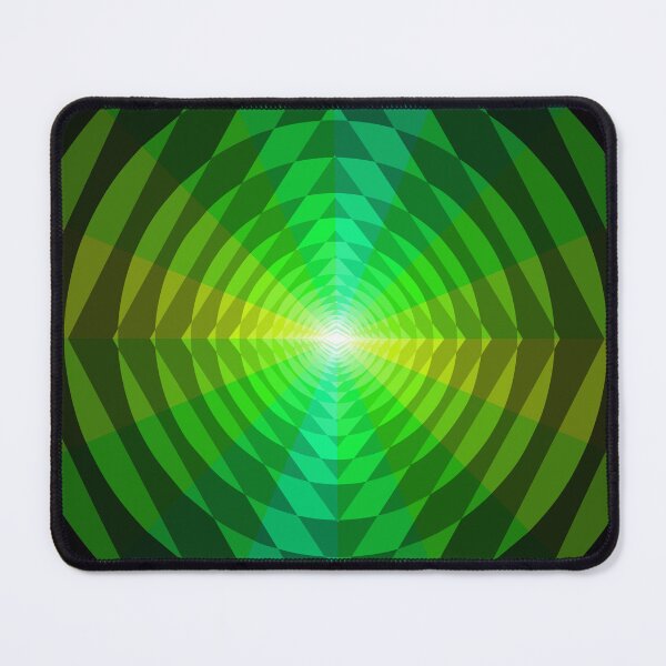 Item preview, Geometric Pattern In Green, Geometric Abstraction, Abstract Art designed and sold by DDJust4U.