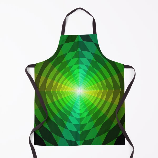 Item preview, Geometric Pattern In Green, Geometric Abstraction, Abstract Art designed and sold by DDJust4U.