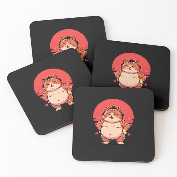 Item preview, Chubby Sumo Cat Valentine Japan designed and sold by yaginoie.