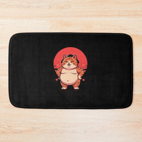 Item preview, Chubby Sumo Cat Valentine Japan designed and sold by yaginoie.