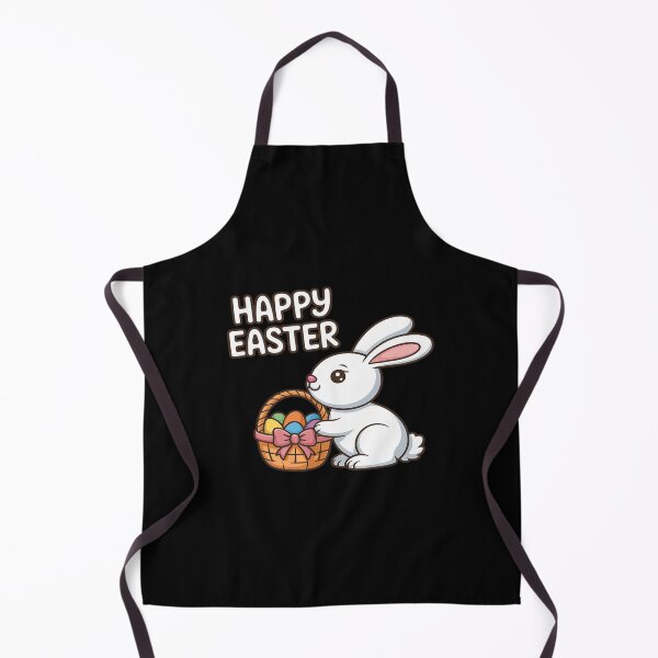 Item preview, Happy Easter Bunny Costume with A Basket and Easter Eggs designed and sold by traceydowns.