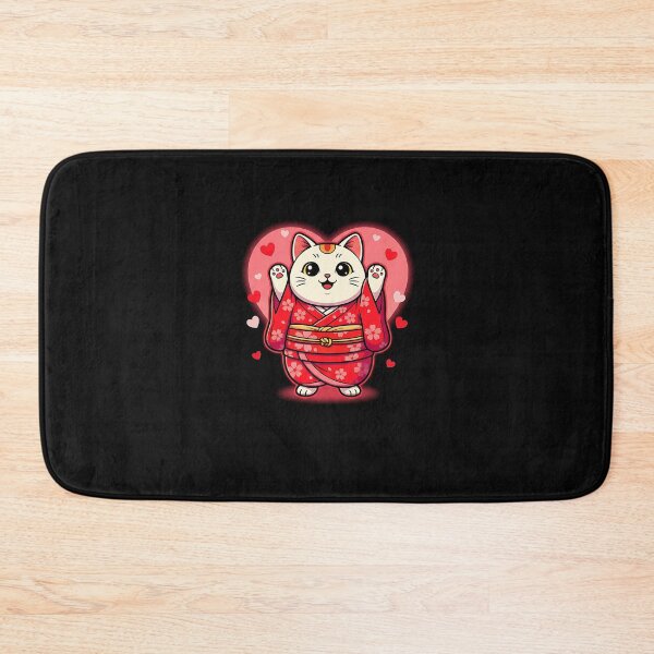 Item preview, Cute Chubby Japanese Cat Valentine Festival designed and sold by yaginoie.