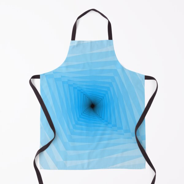 Item preview, Twisting Geometric Abstraction in Blue, Abstract Art designed and sold by DDJust4U.