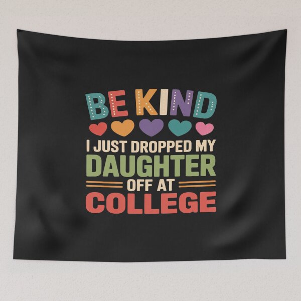 Item preview, Womens Vintage Be Kind I Just Dropped My Kid Off at College designed and sold by Rackaam.