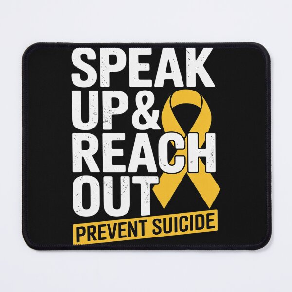 Item preview, World Suicide Prevention Awareness Day Yellow Ribbon designed and sold by Rackaam.