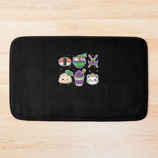 Item preview, Carnival Sushi Icons – Japanese Mardi Gras Kawaii Set designed and sold by yaginoie.