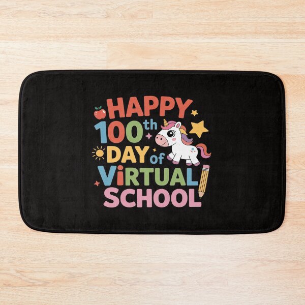 Item preview, Happy 100th Day Of Virtual School Unicorn For Girls And Kids designed and sold by HesterFoley.