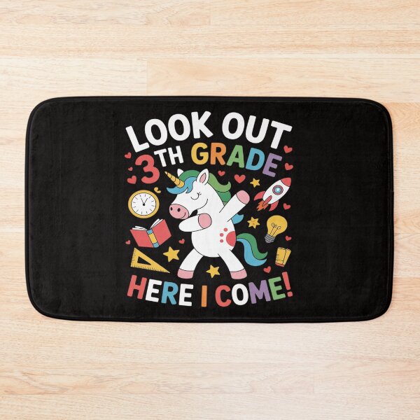 Item preview, Kids Lookout 3rd Grade Here I Come Unicorn Dab Girls First Day designed and sold by HesterFoley.