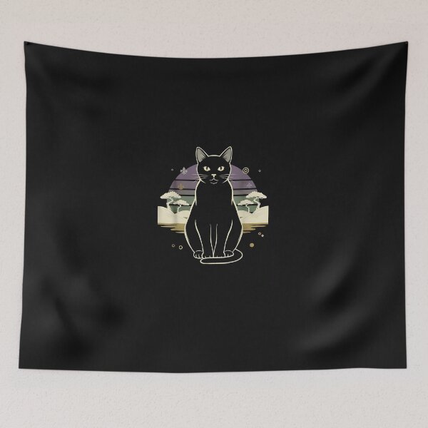 Item preview, Carnival Zen Cat – Japanese Mardi Gras Night designed and sold by yaginoie.