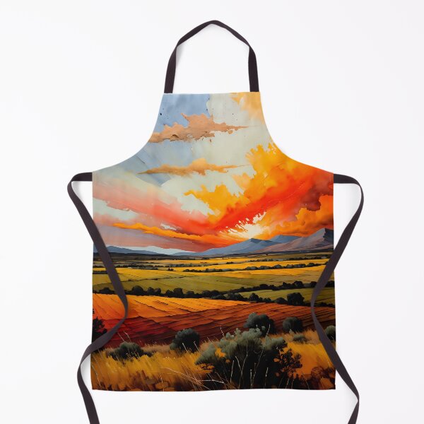 Item preview, Fields of Fire Beneath a Painted Sky designed and sold by olusion.