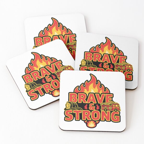 Item preview, Brave & Strong – Firefighter Pride Tee designed and sold by Muzgle.