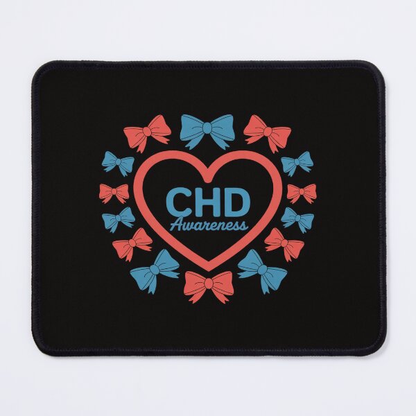 Item preview, Heart Health Heart Disease Awareness Bow Ribbon CHD Wear Red designed and sold by HesterFoley.