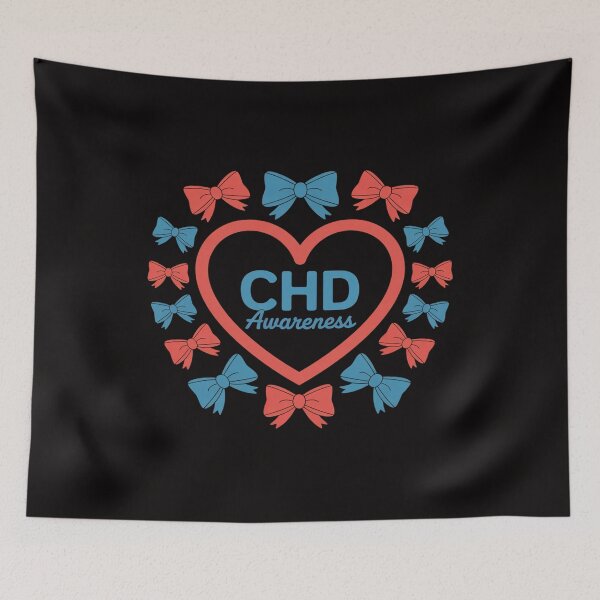 Item preview, Heart Health Heart Disease Awareness Bow Ribbon CHD Wear Red designed and sold by HesterFoley.