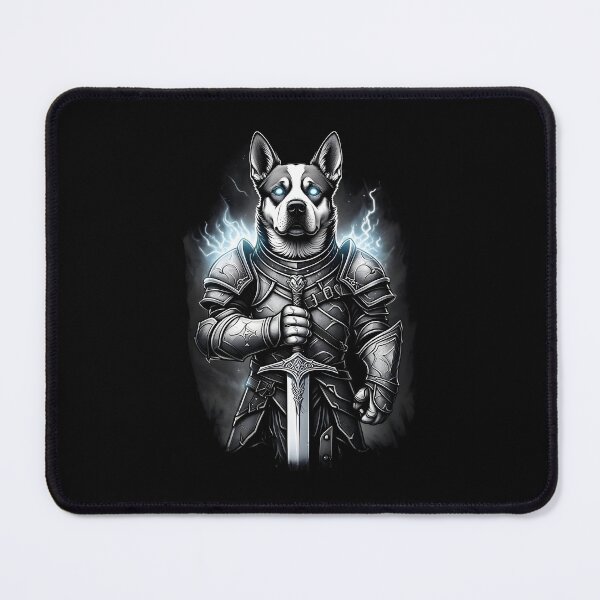 Item preview, rpg dog Epic RPG dog warrior designed and sold by Uglyandcute.