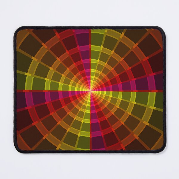 Item preview, Infinite Path, Geometric Abstraction, Red, Orange, Yellow, Abstract Art designed and sold by DDJust4U.