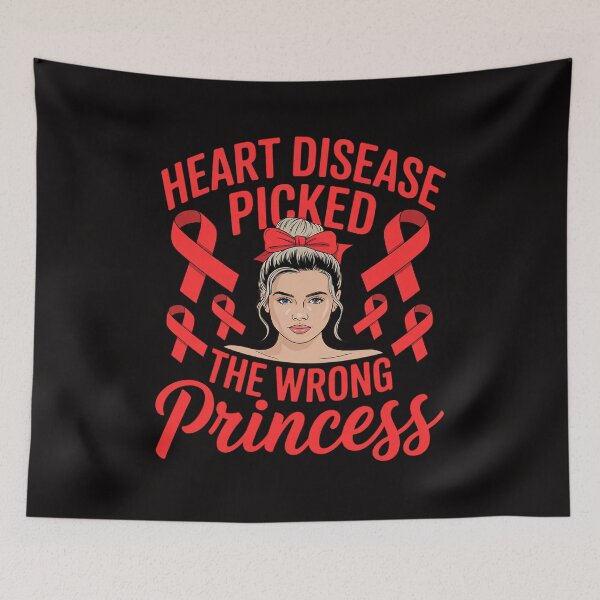 Item preview, Heart Disease Awareness Month Warrior Princess CHD designed and sold by PattonJillian.