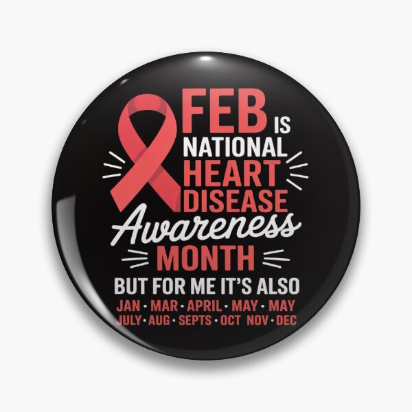 Item preview, Heart Disease Awareness Month February American Heart Healt designed and sold by PattonJillian.