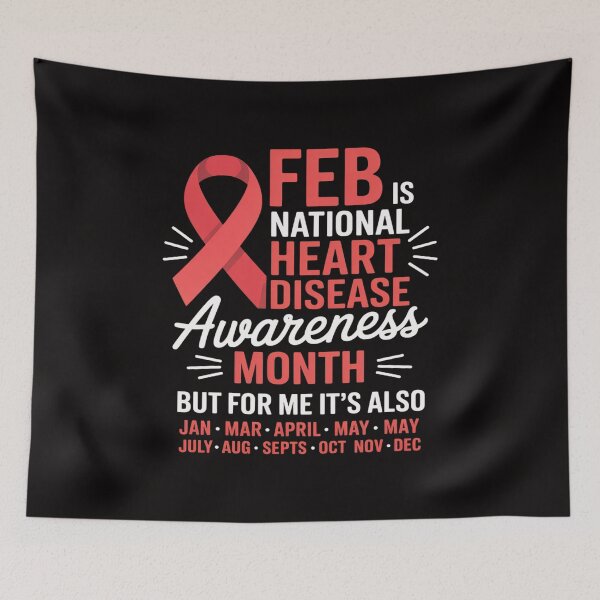 Item preview, Heart Disease Awareness Month February American Heart Healt designed and sold by PattonJillian.
