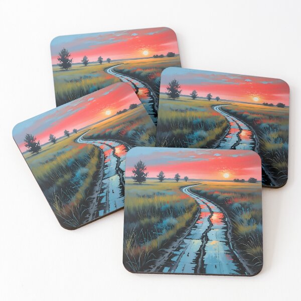 Item preview, A Quiet Road Toward the Setting Sun designed and sold by olusion.