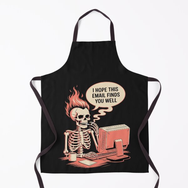 Item preview, You Got Mail I Hope This Mail Find You Well Skeleton designed and sold by Rackaam.