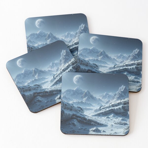 Item preview, Forgotten Echoes of a Frozen Outpost designed and sold by KYOFRAME.