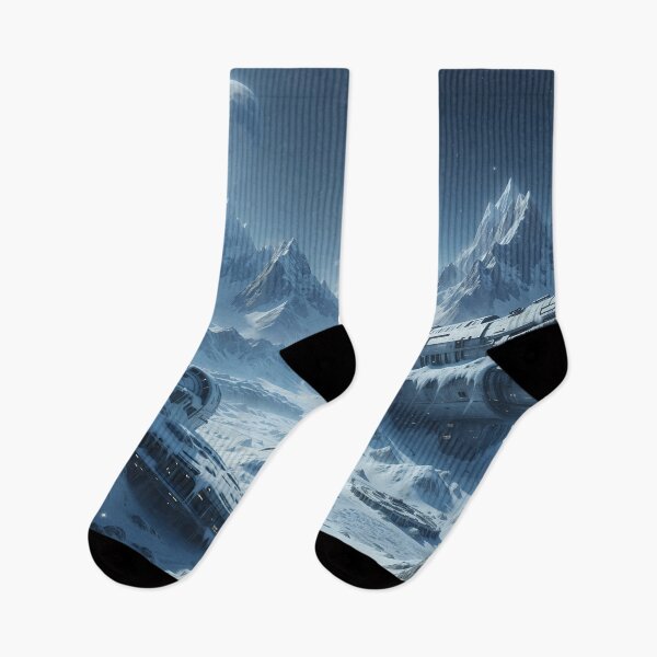 Item preview, Forgotten Echoes of a Frozen Outpost designed and sold by KYOFRAME.
