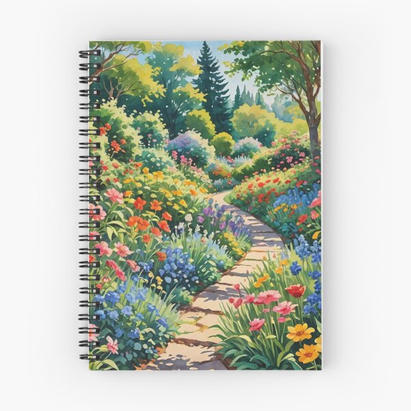 Item preview, Meadow Path of Endless Color designed and sold by LumAIere.com.