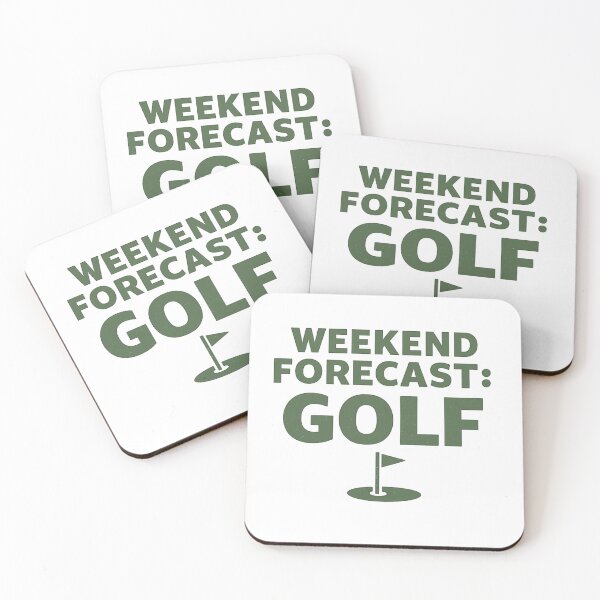 Item preview, Weekend Forecast: Golf designed and sold by EastEndTownie.