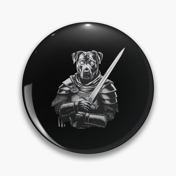 Item preview, rpg dog Epic RPG dog warrior designed and sold by Uglyandcute.