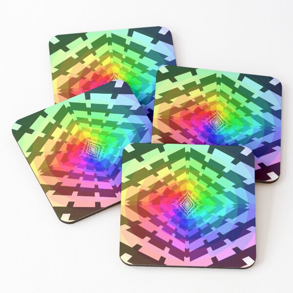 Item preview, Infinite Path, Geometric Abstraction, Colorful, Abstract Art designed and sold by DDJust4U.