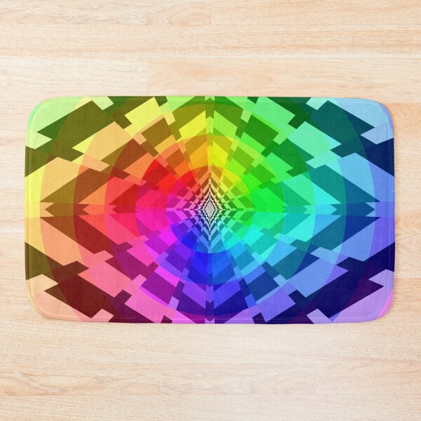 Item preview, Infinite Path, Geometric Abstraction, Colorful, Abstract Art designed and sold by DDJust4U.