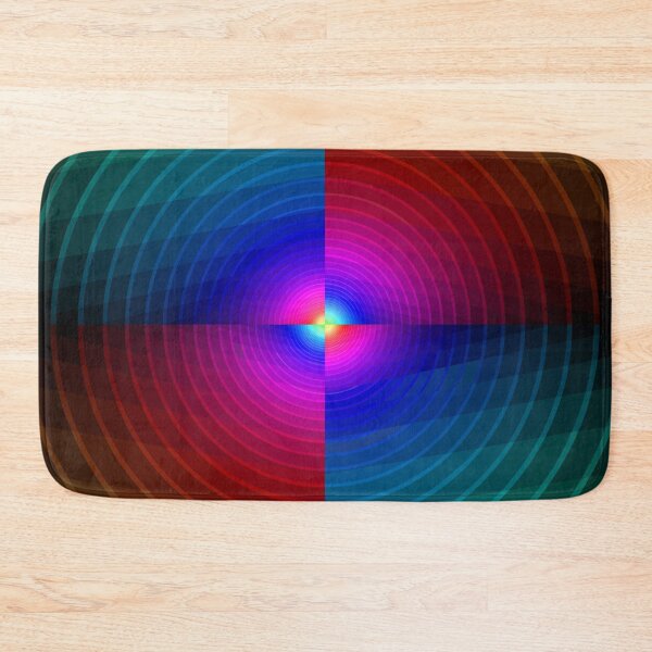 Item preview, Infinite Path, Asymmetric Design, Geometric Abstraction, Colorful, Circles, Abstract Art designed and sold by DDJust4U.