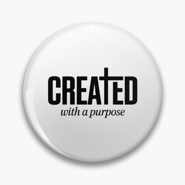 Item preview, Created with a Purpose Jesus God Christian Faith Easter Day designed and sold by FaithAbbott.