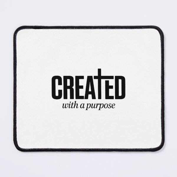 Item preview, Created with a Purpose Jesus God Christian Faith Easter Day designed and sold by FaithAbbott.