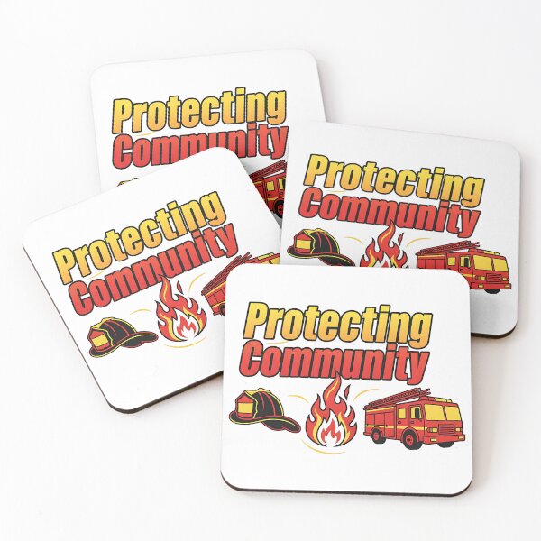 Item preview, Protecting the Community – Firefighter Pride Tee designed and sold by Muzgle.